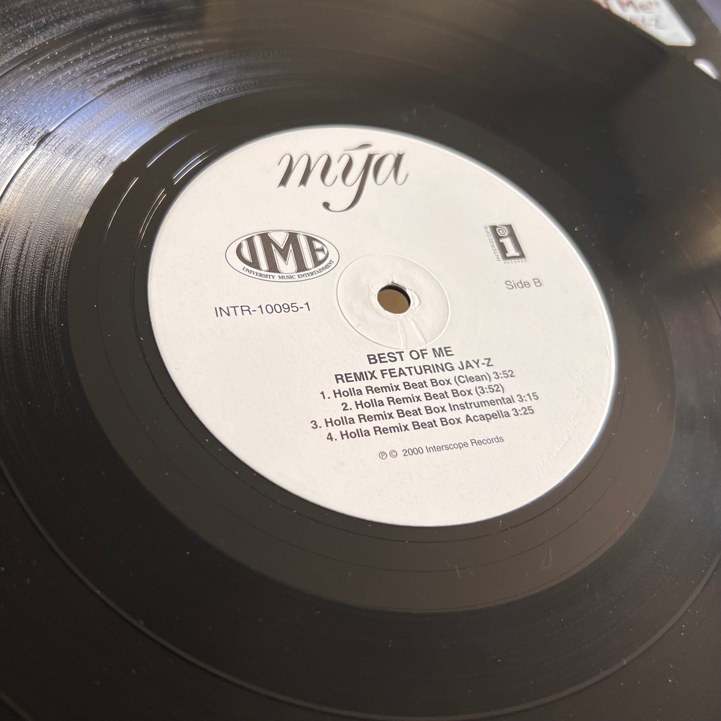 Mýa - Jay-Z - Best Of Me (Remix) - Single 2000