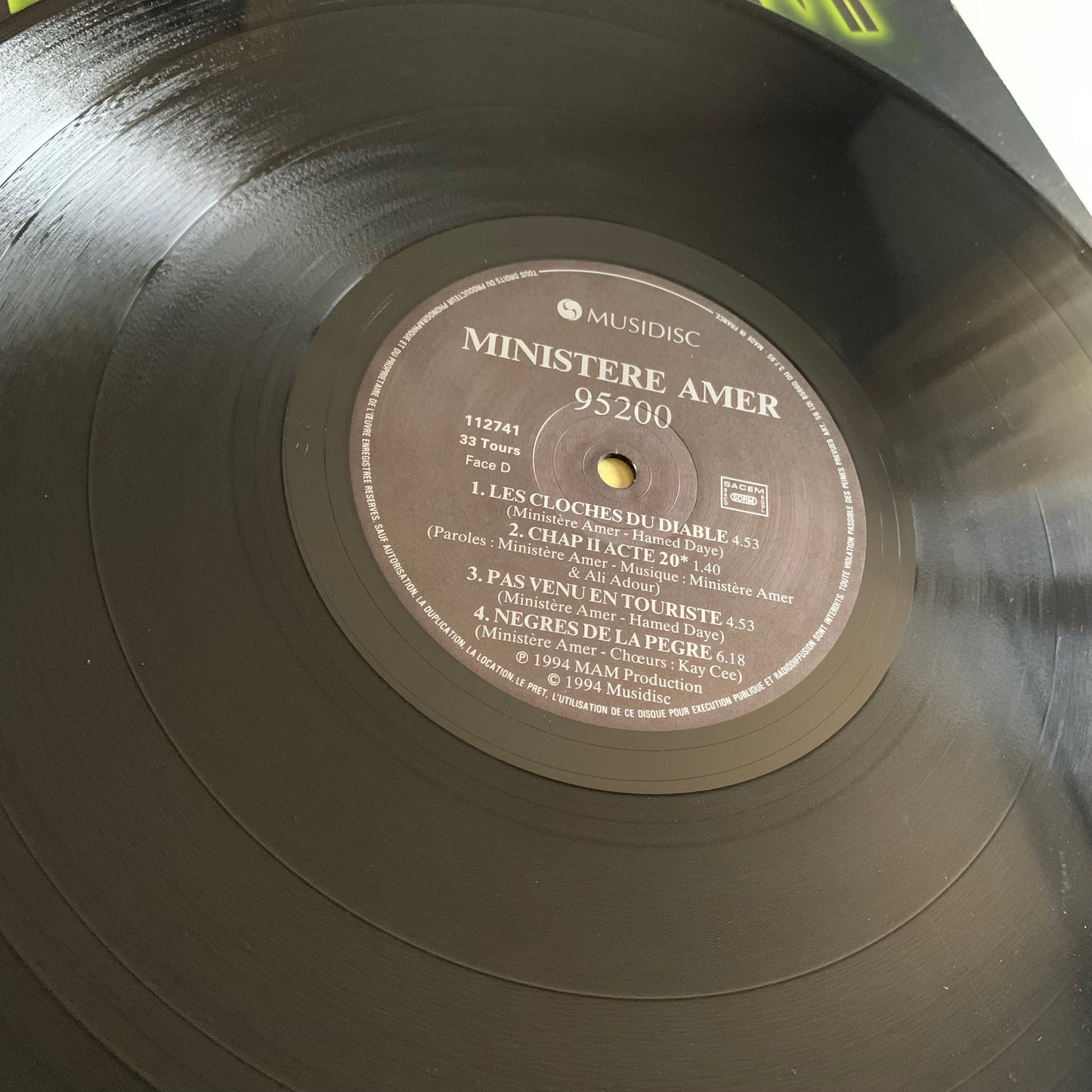 Ministère A·M·E·R - 95200 - Double LP 1994