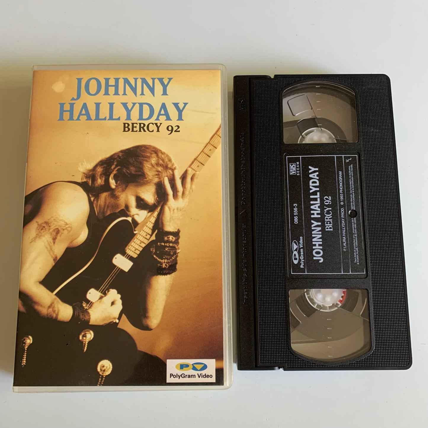 Johnny Hallyday - Bercy 92 - VHS 1993 Occasion