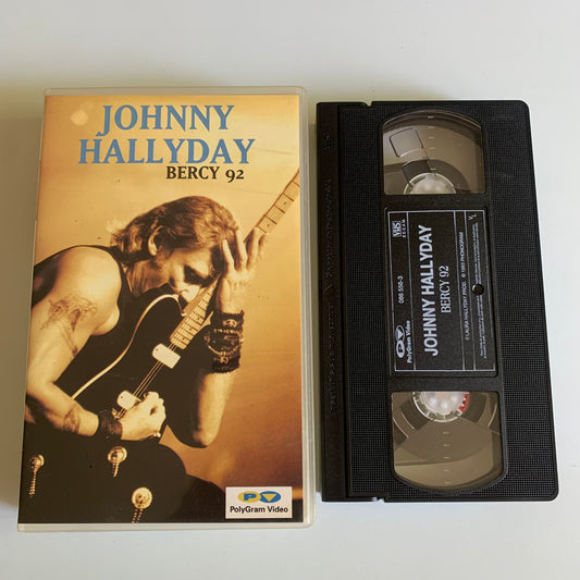 Johnny Hallyday - Bercy 92 - VHS 1993 Occasion