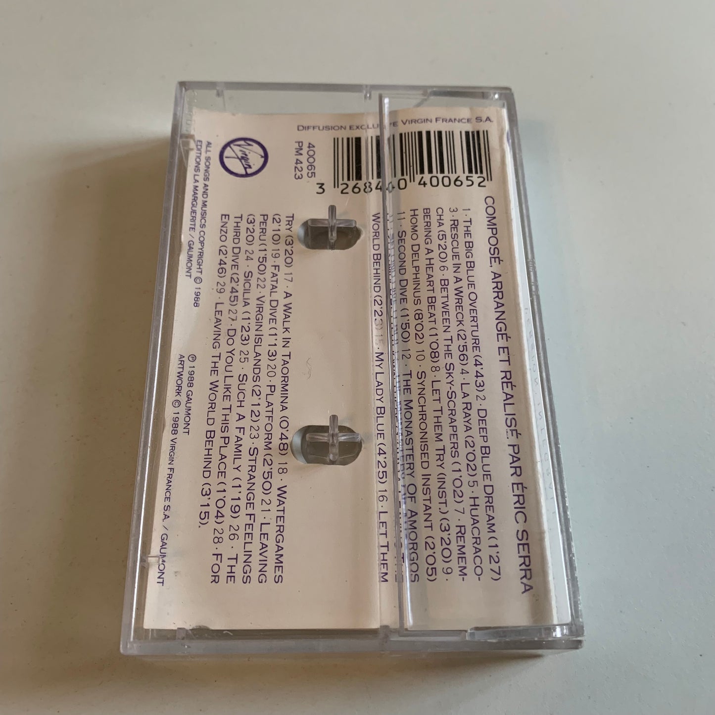 Eric Serra - Le Grand Bleu : Version Intégrale (Bande Originale Du Film) - 1988 Occasion