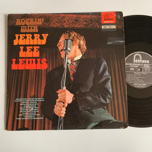 Jerry Lee Lewis - Rockin' With Jerry Lee Lewis - LP 1972 Occasion