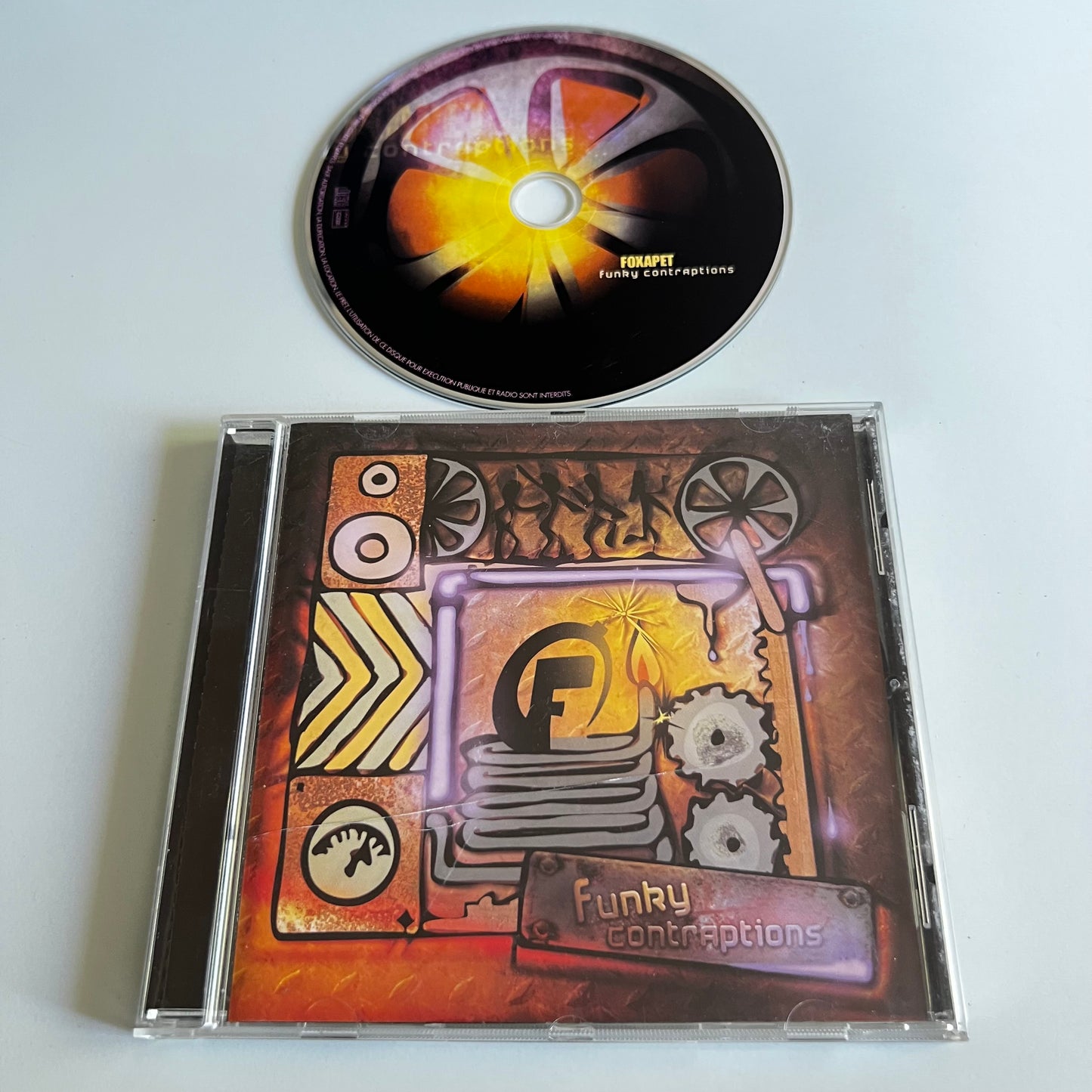 CD - Foxapet - Funky Contraptions - 2009