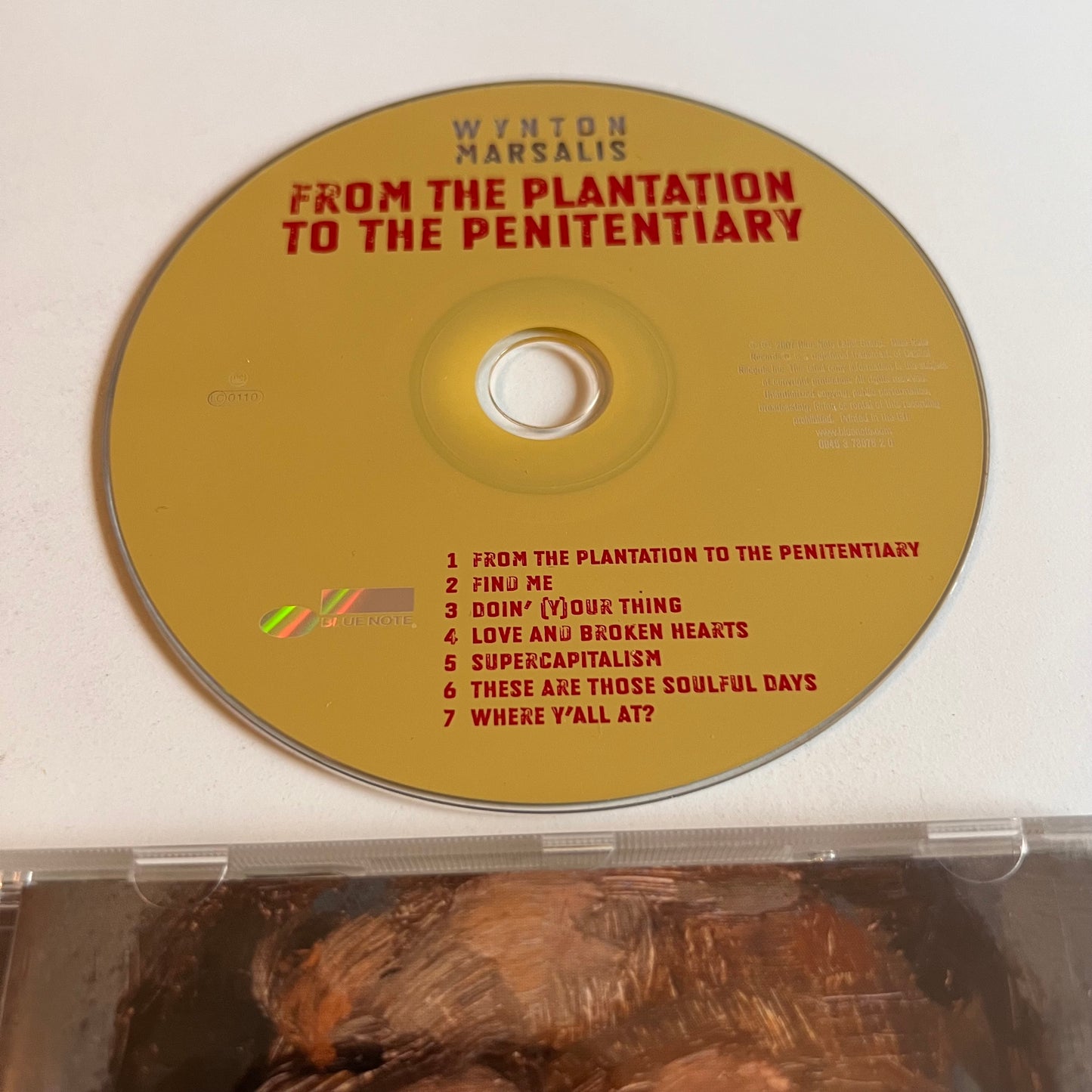 CD - Wynton Marsalis - From The Plantation To The Penitentiary - 2007