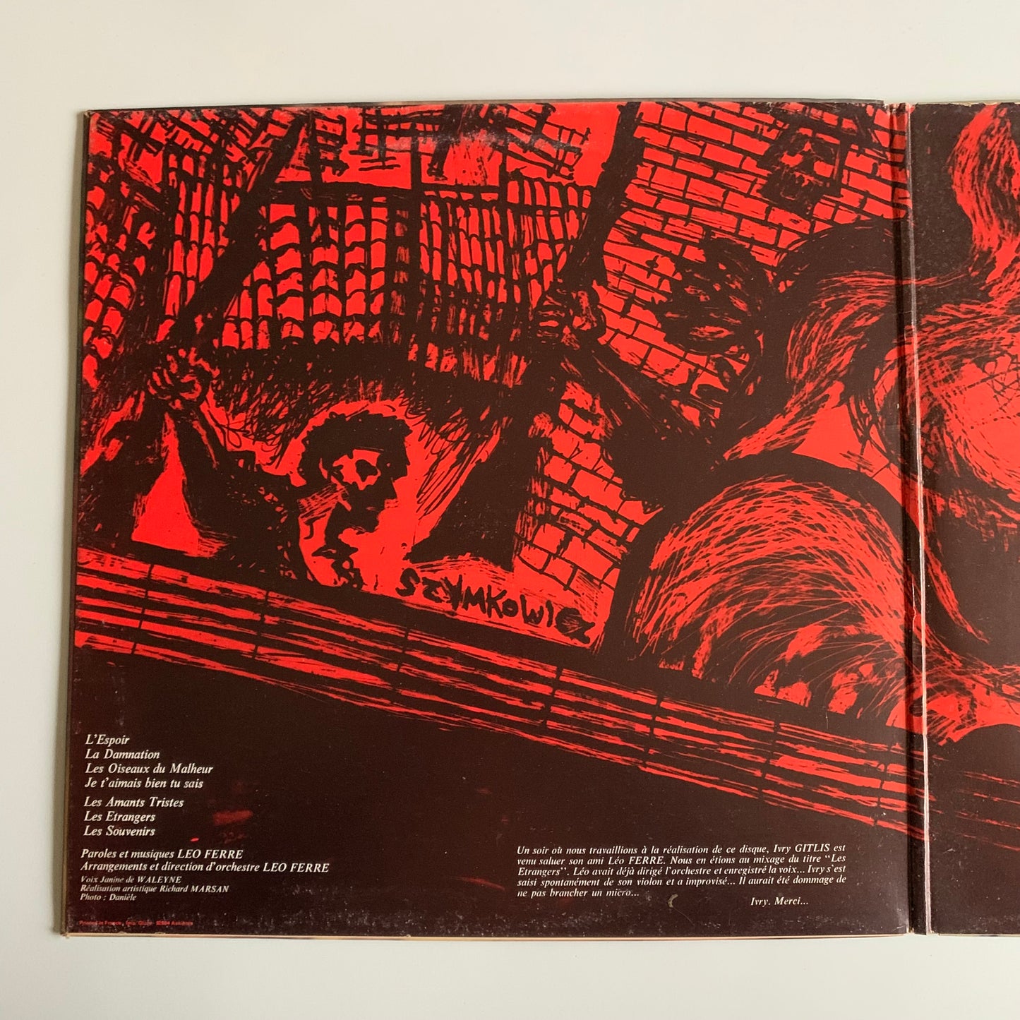 Léo Ferré - L'espoir - LP 1974