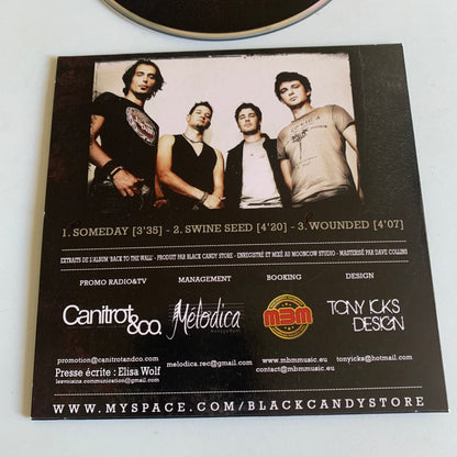 CD - Black Candy Store - Someday - Single Promo 2010 - Occasion