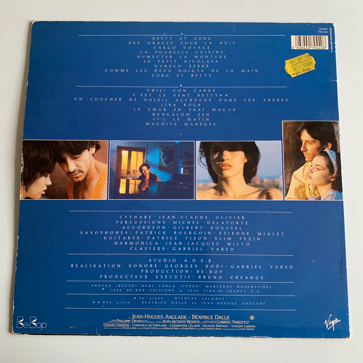 Gabriel Yared - 37°2 Le Matin - LP 1986 Occasion