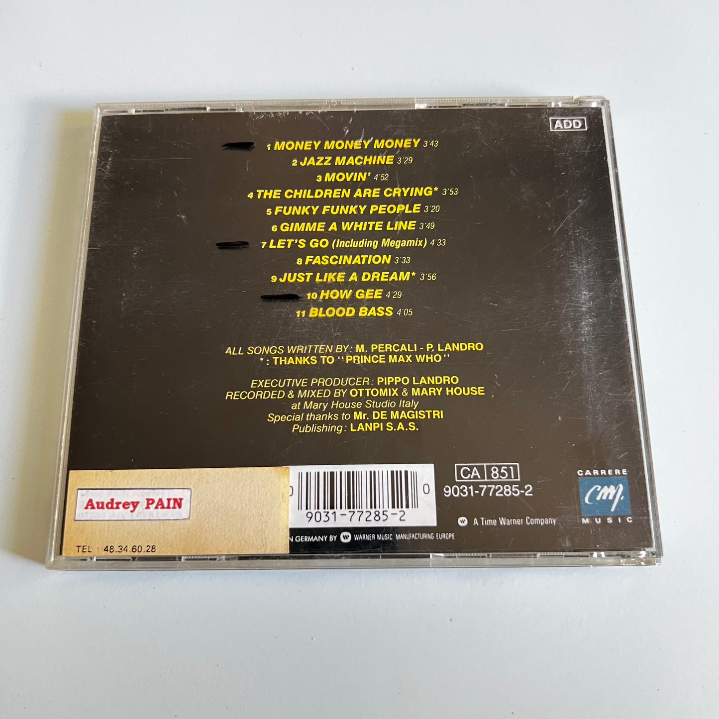CD - Black Machine - The Album - 1992