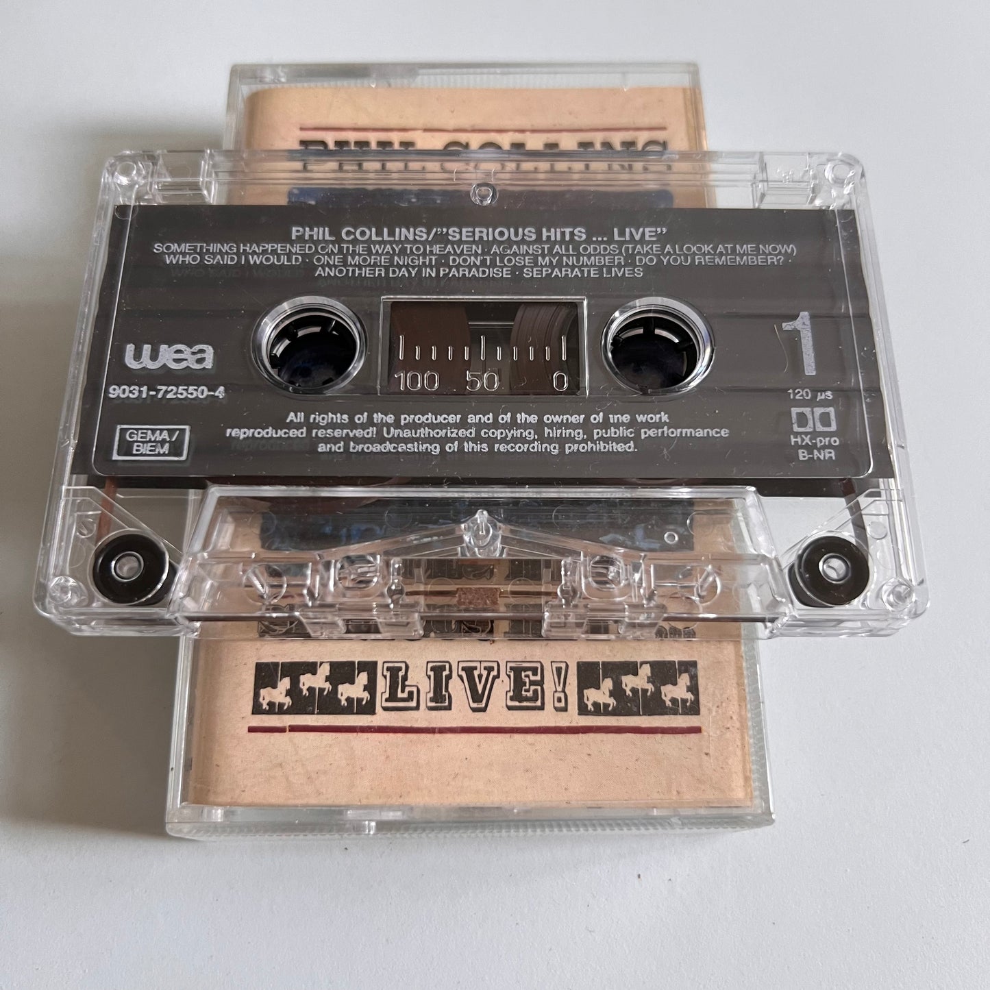 Phil Collins - Serious Hits Live! - 1990✨