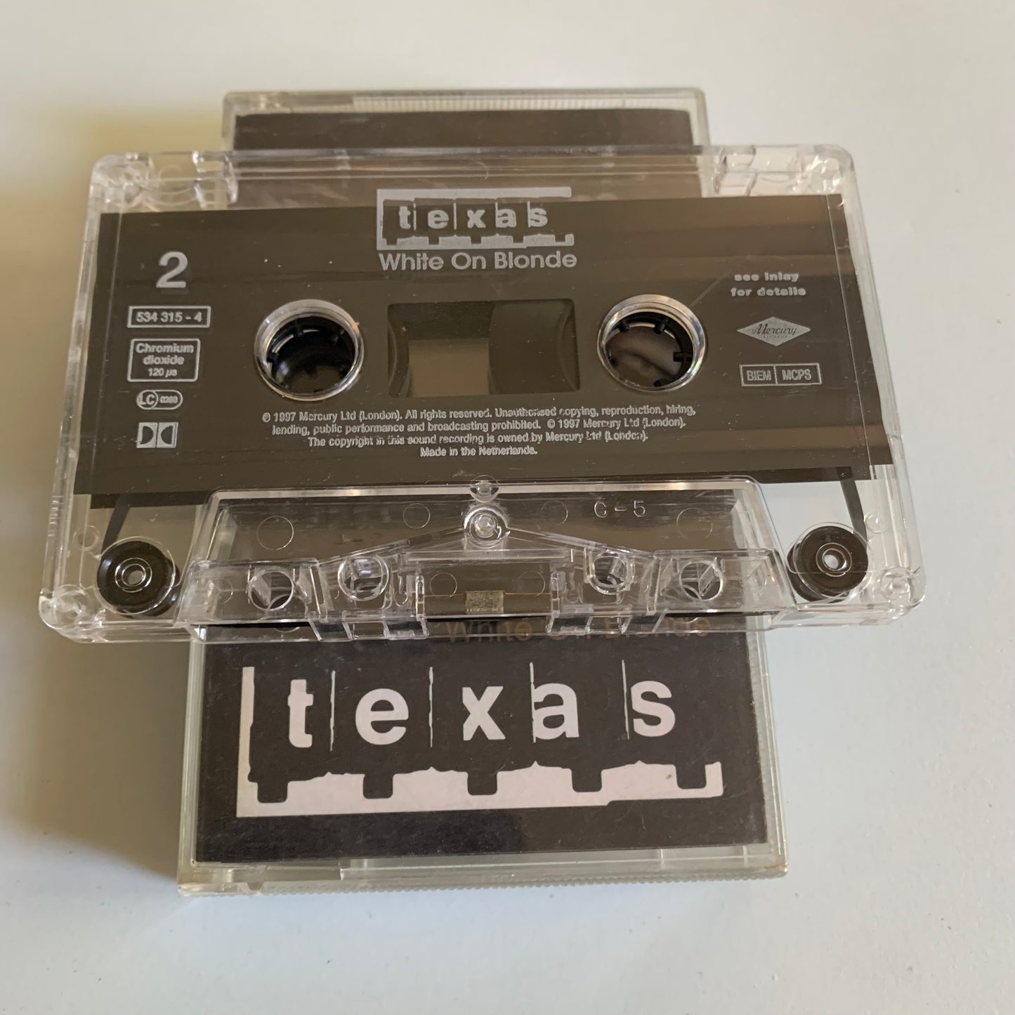 Texas - White On Blonde - 1997 Occasion