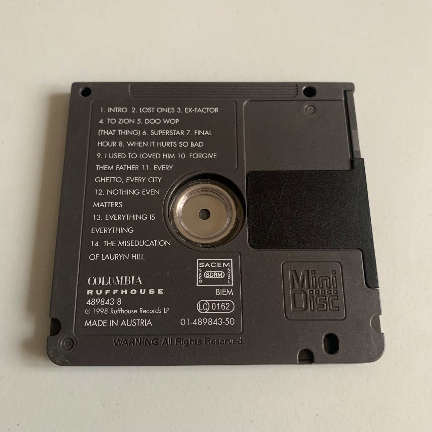 Lauryn Hill - The Miseducation Of Lauryn Hill - 1998 Occasion