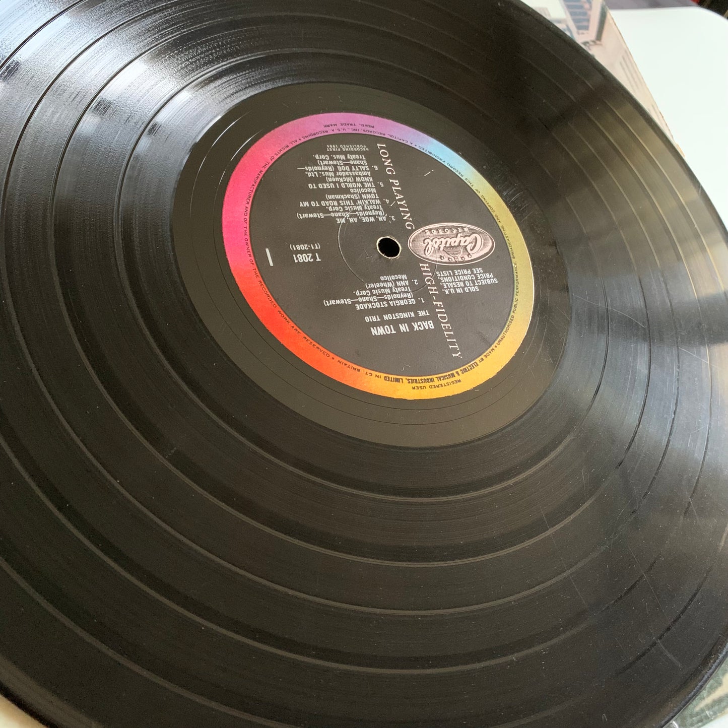 The Kingston Trio - Back In Town - LP 1964 Occasion