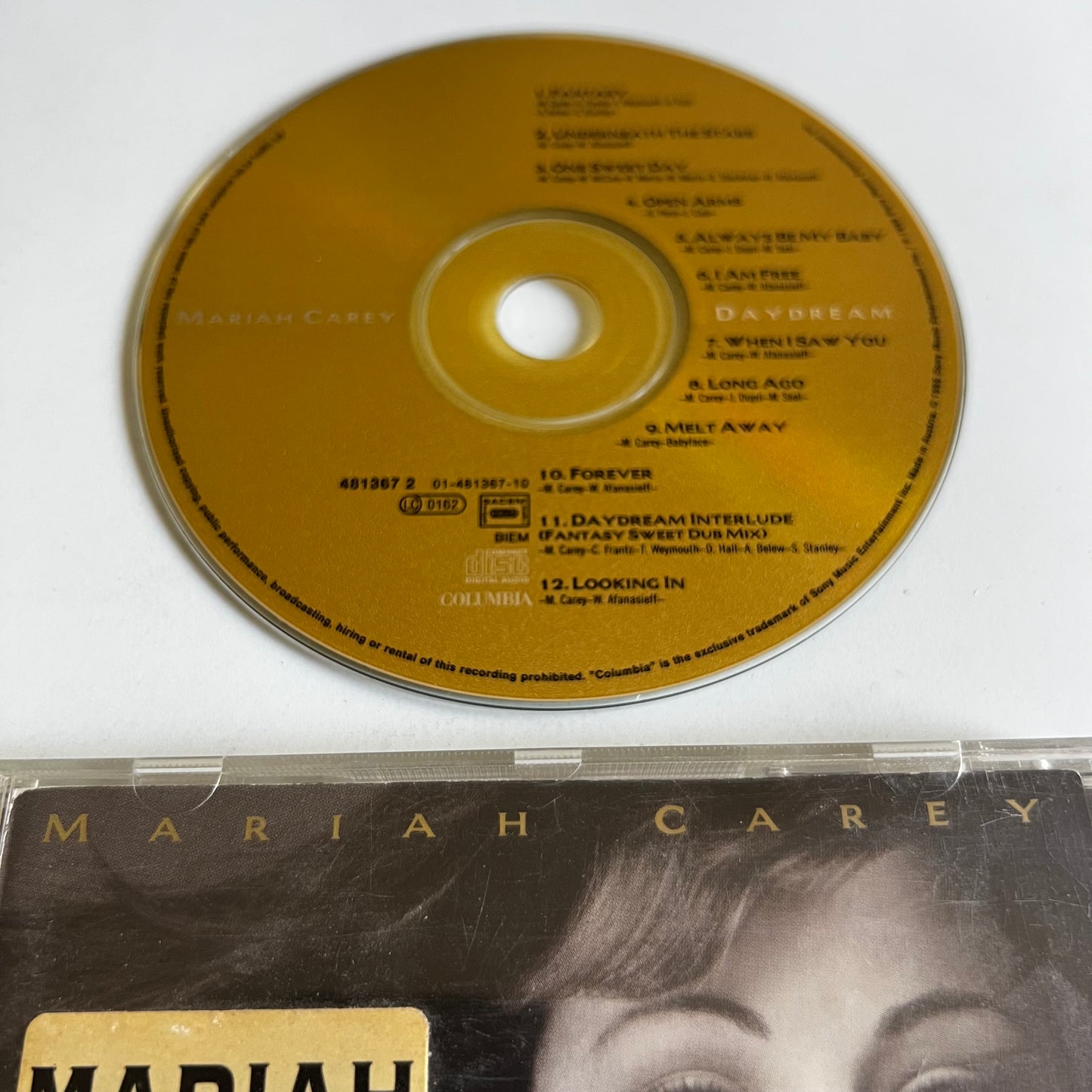 CD - Mariah Carey - Daydream - 1995