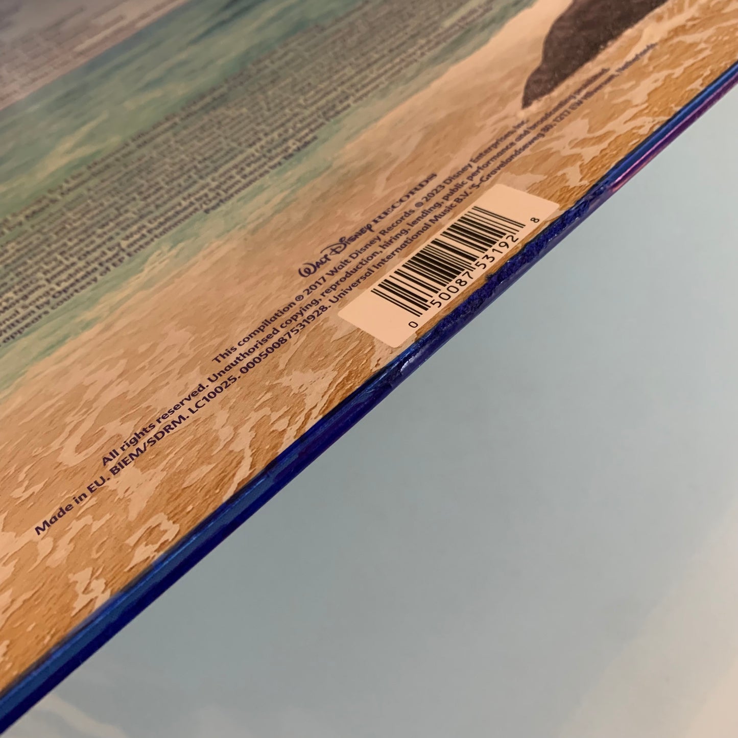 Vaiana The Songs - Disney Bande Originale du Film - LP Ocean Blue 2023