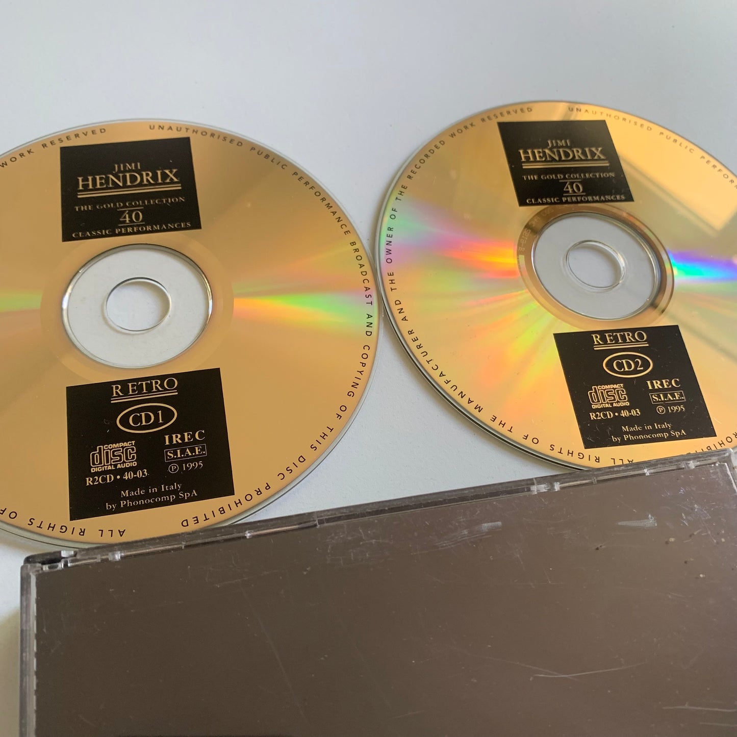 Jimi Hendrix - The Gold Collection - 40 Classic Performances - 1997 Occasion