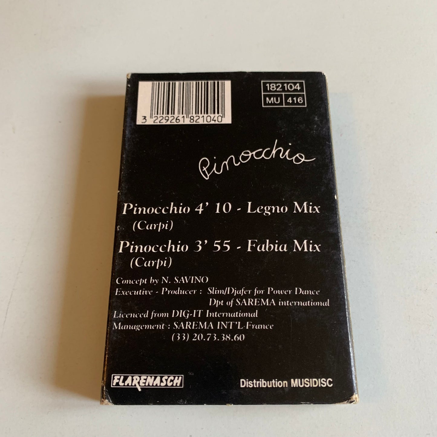 Pin-Occhio - Pinocchio - Single 1993 Occasion