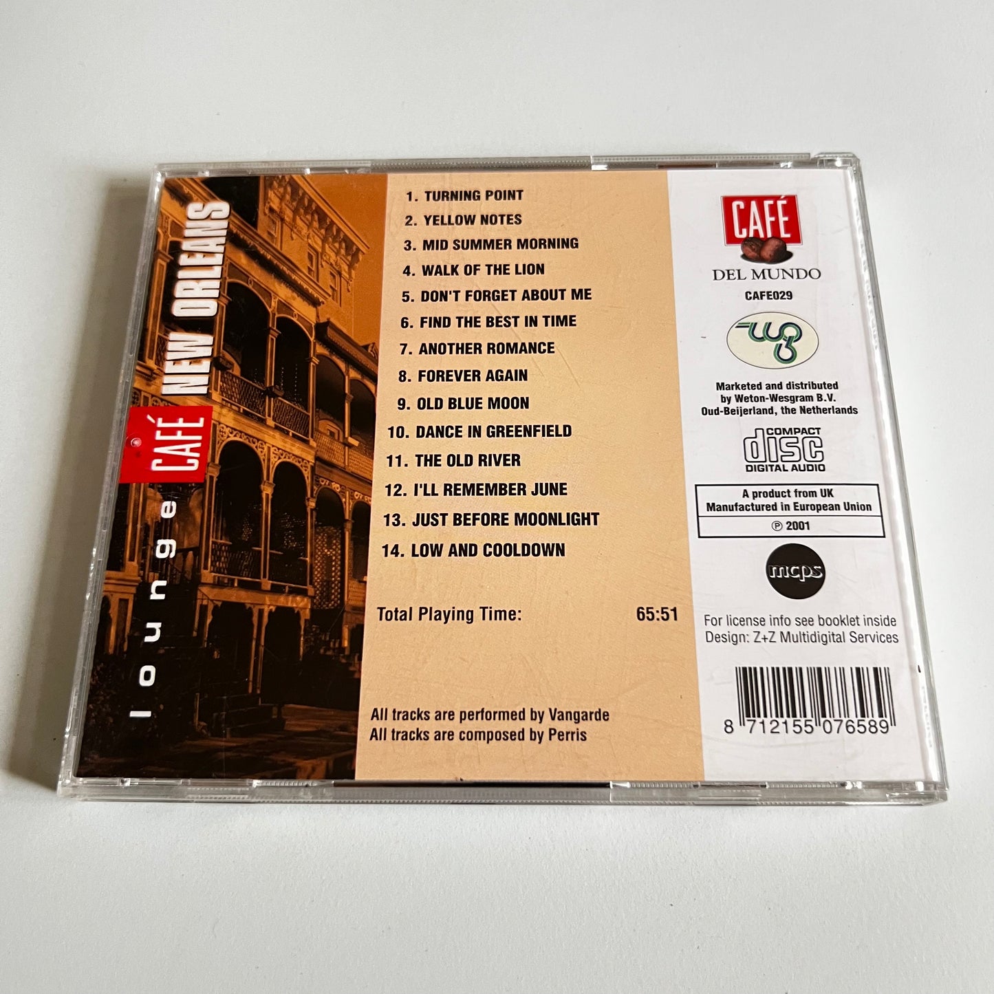 CD - Lounge Café New Orléans - 2001