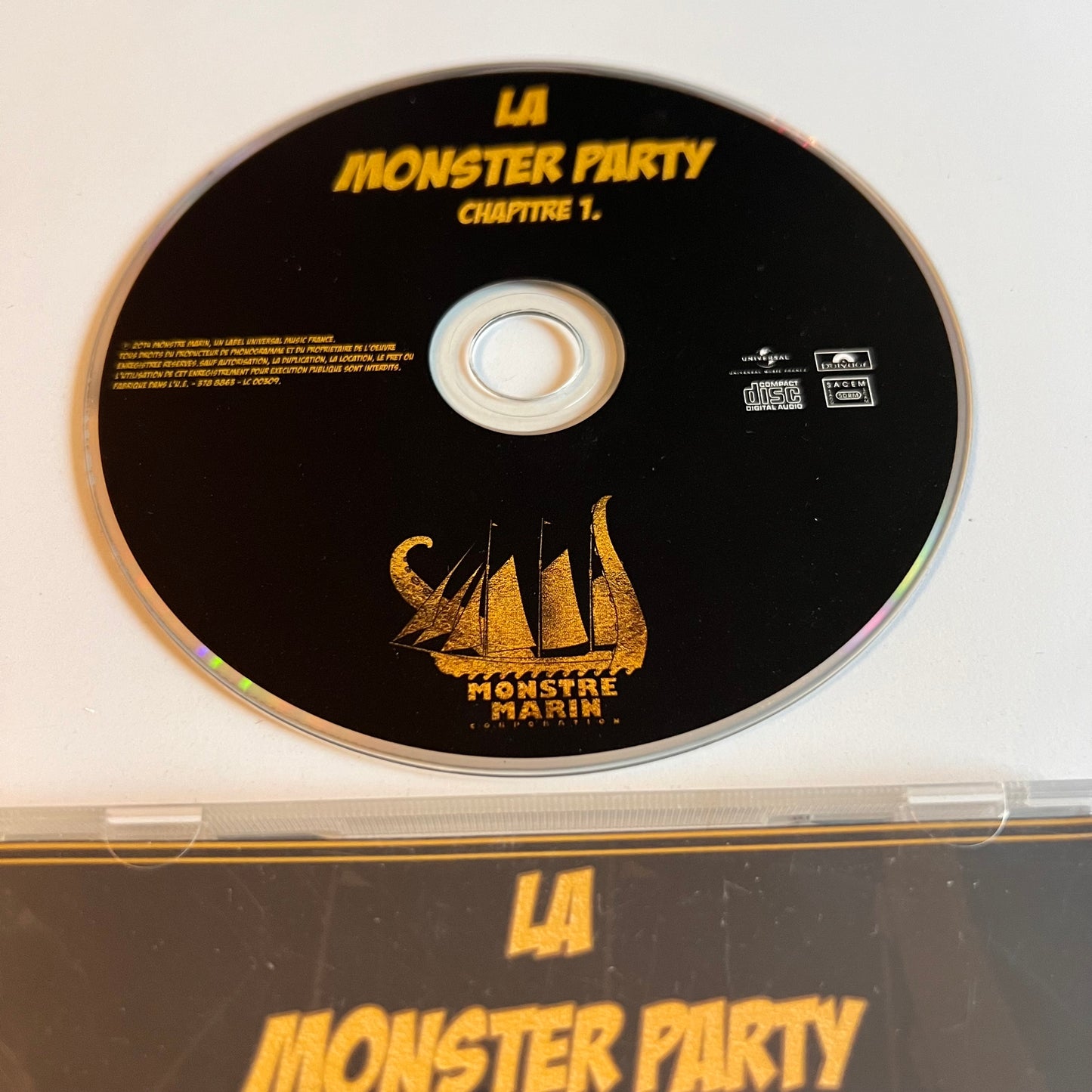CD - Compilation - La Monster Party - Chapitre 1 - 2014