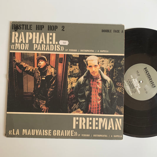 Raphael - Freeman - Mon Paradis / La Mauvaise Graine - 1998 Single Occasion