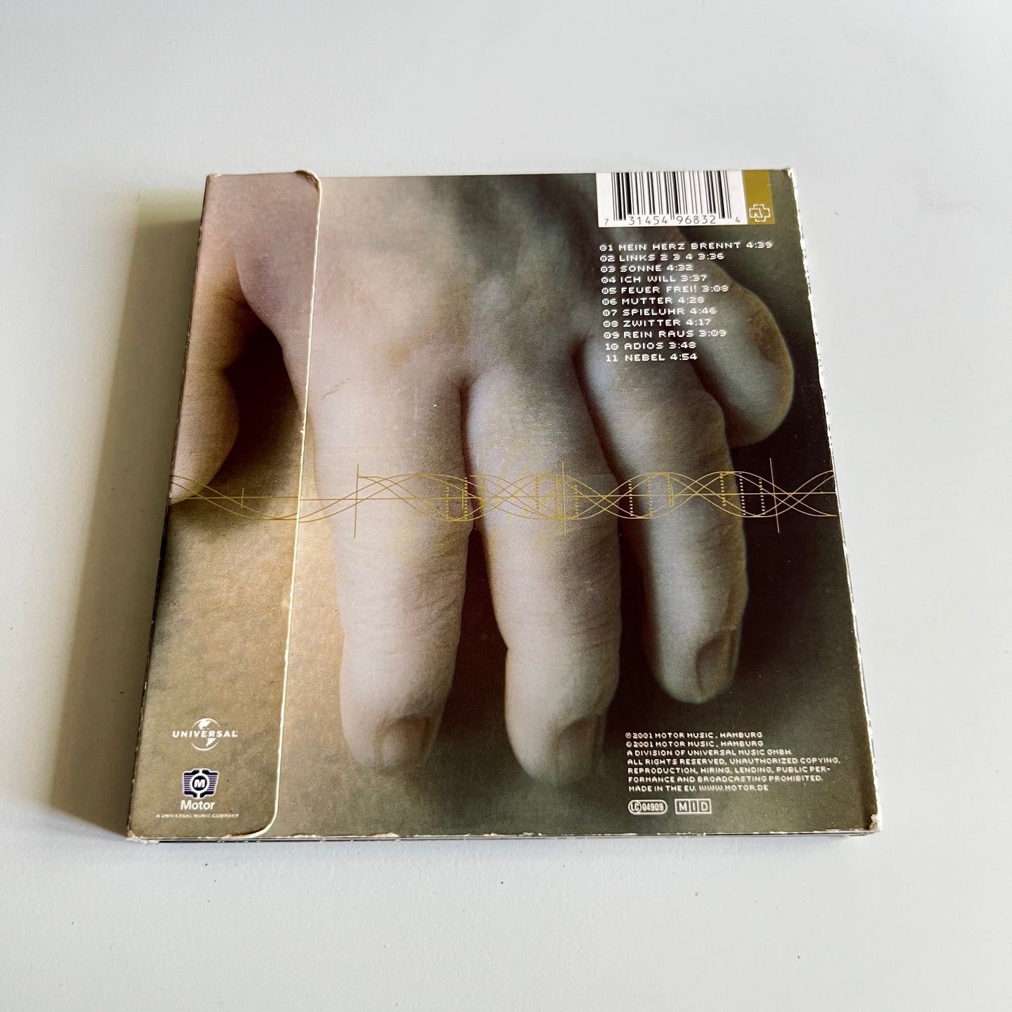 CD - Rammstein - Mutter - 2001