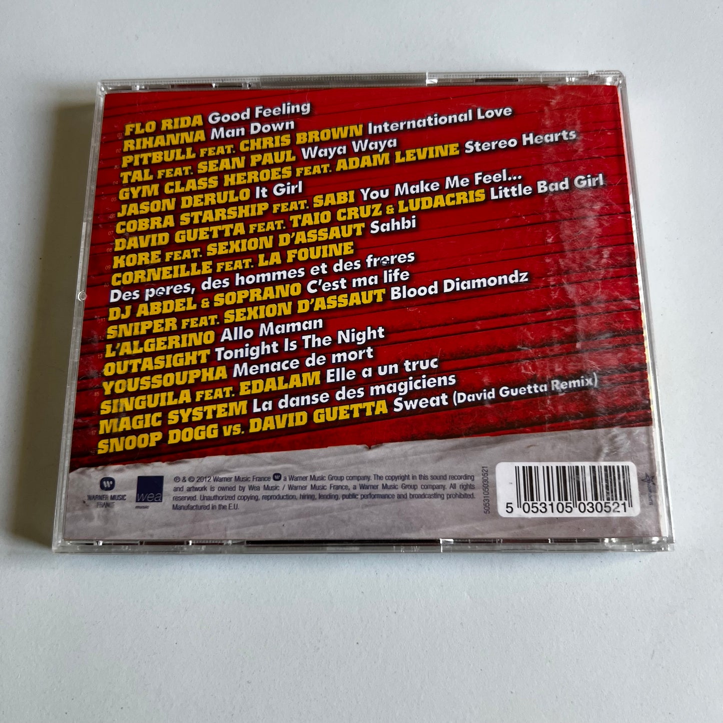 CD - Compilation - Les Hits Rap RnB 2012