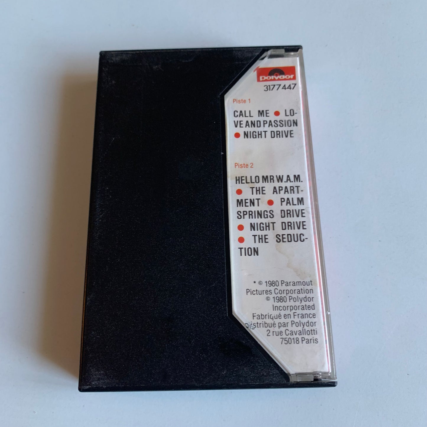 Giorgio Moroder - American Gigolo (Original Soundtrack Recording) - 1980 Occasion