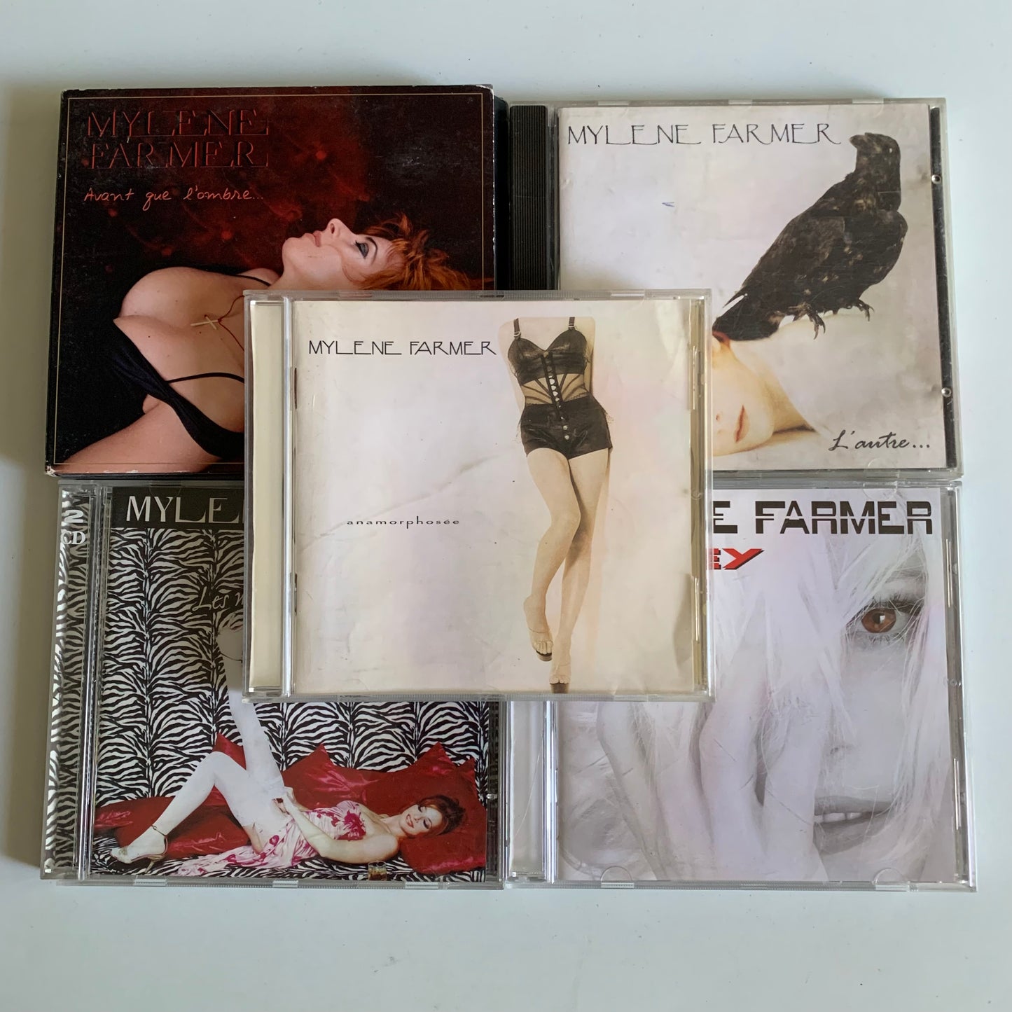 Lot 5 Albums - Mylene Farmer 
- Occasion