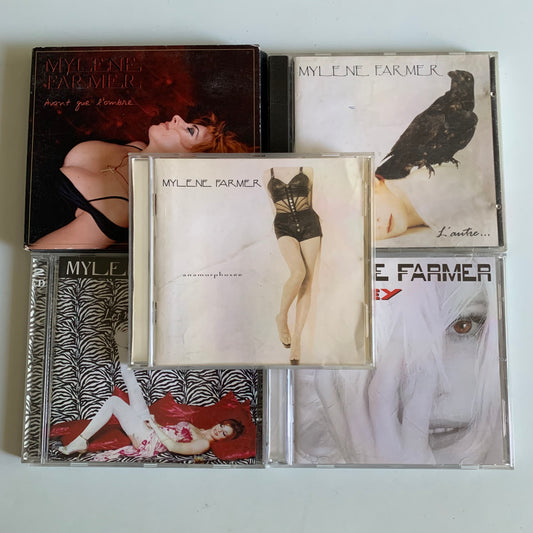 Lot 5 Albums - Mylene Farmer 
- Occasion