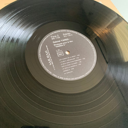 Gabriel Yared - Hanna K. (Bande Originale Du Film) - LP 1983 Occasion