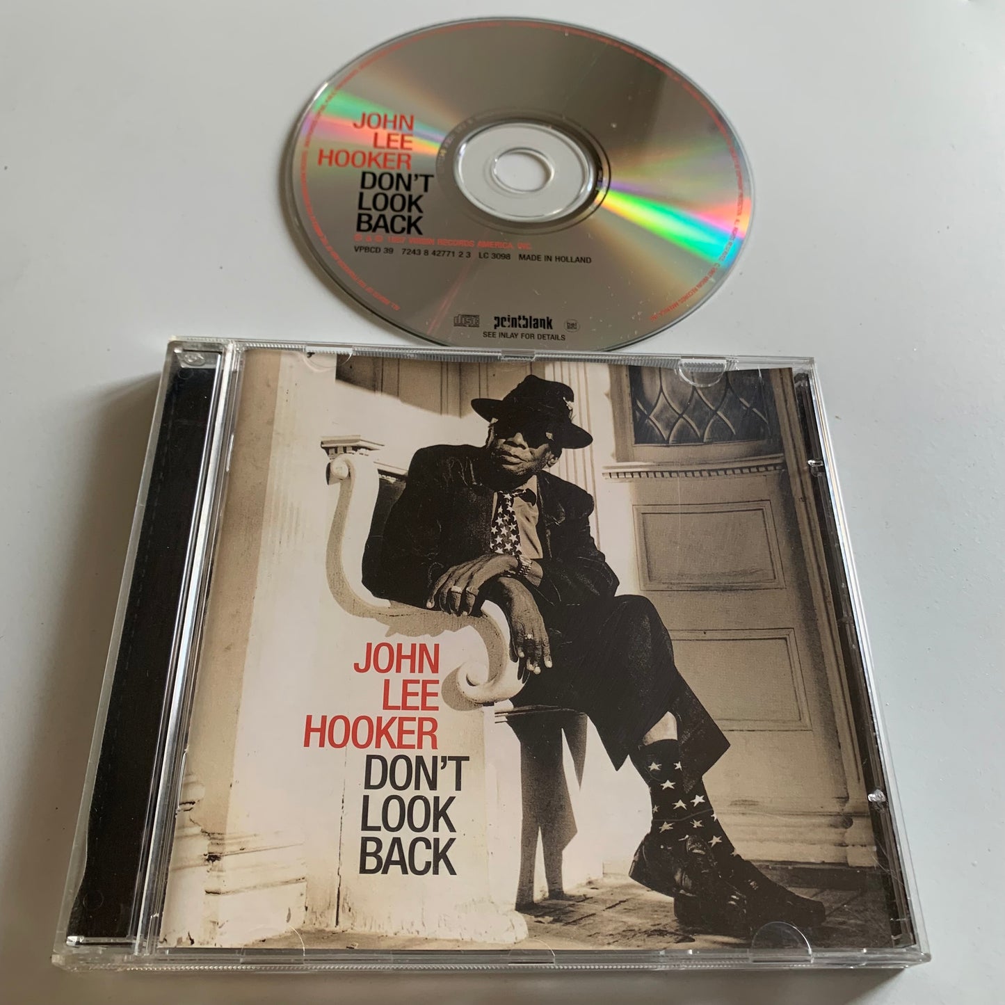 CD - John Lee Hooker - Don't Look Back - 1997 Occasion