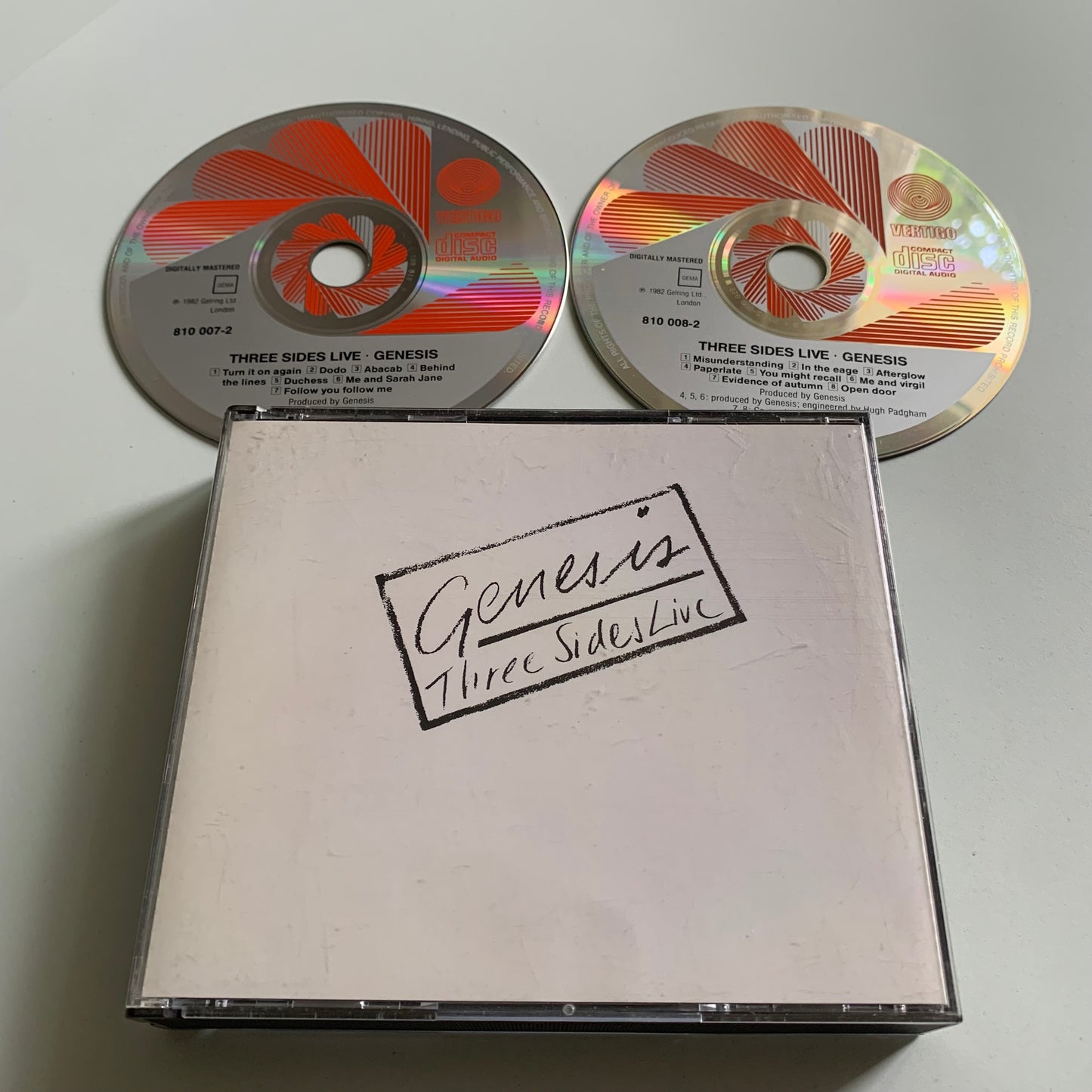 Genesis - Three Sides Live - 1984 Occasion