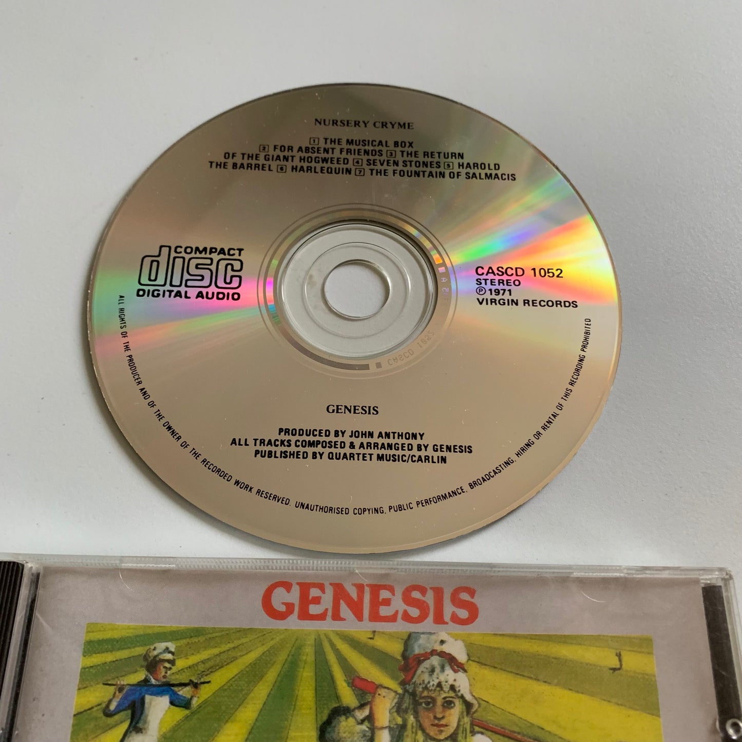 Genesis - Nursery Cryme - 1985 Occasion