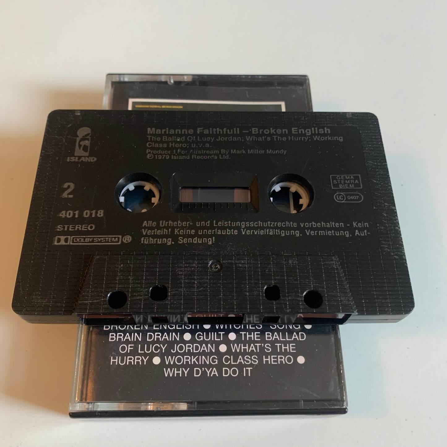 Marianne Faithfull - Broken English - 1979 Occasion