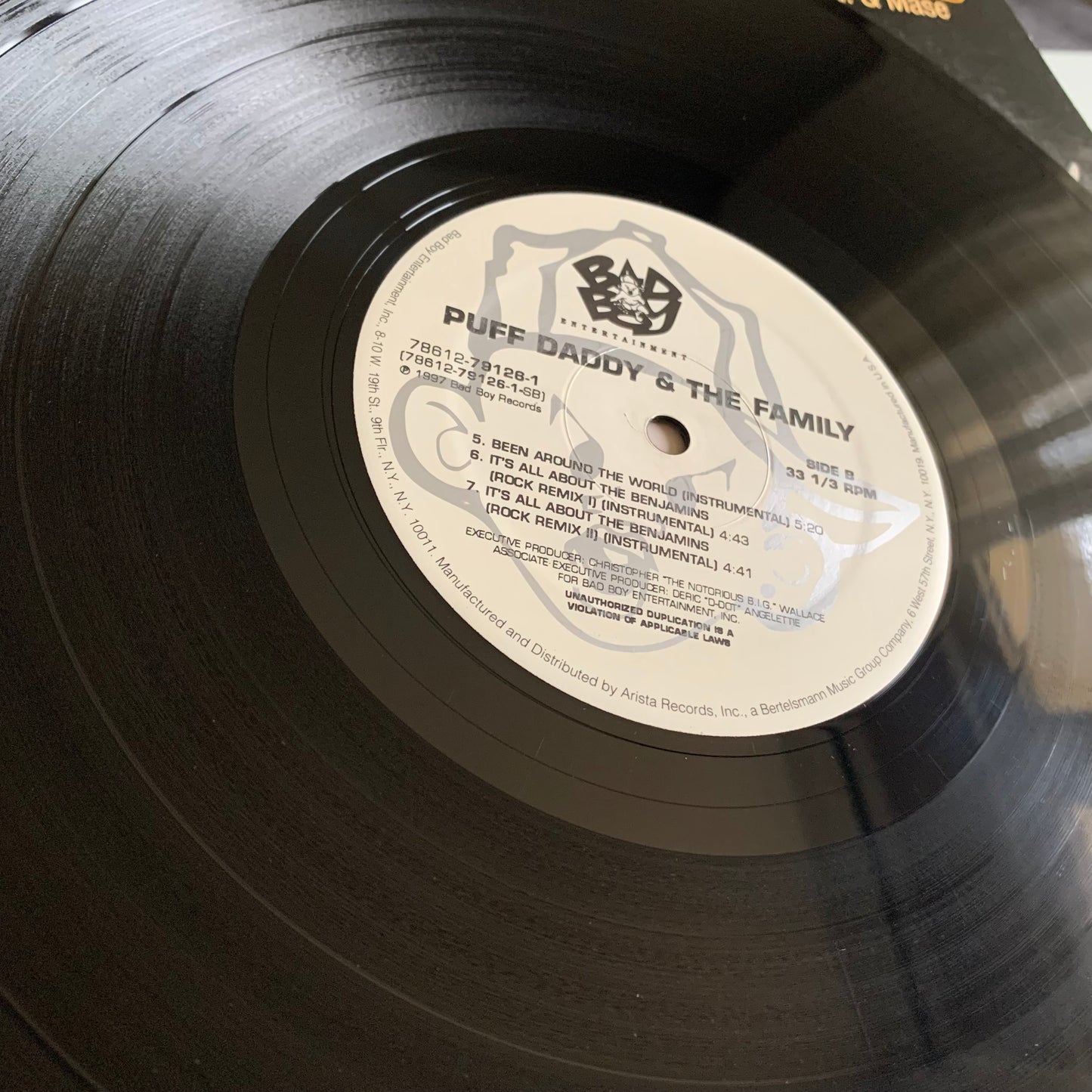 Puff Daddy & The Family - The Notorious B.I.G. - Mase - Been Around The World - Single 1997