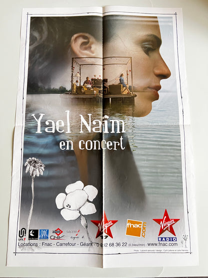 Affiche Poster Original Yael Naïm En Concert - 60x40cm