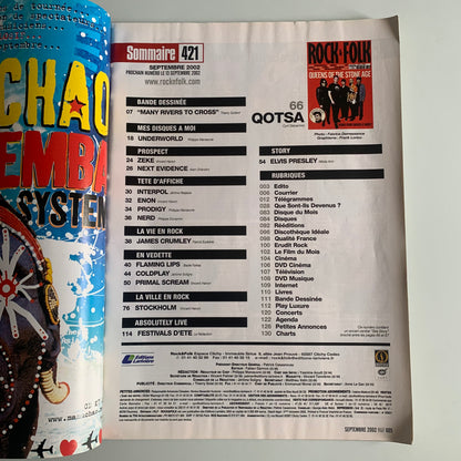 Magazine Rock & Folk - Nº421 Septembre 2002