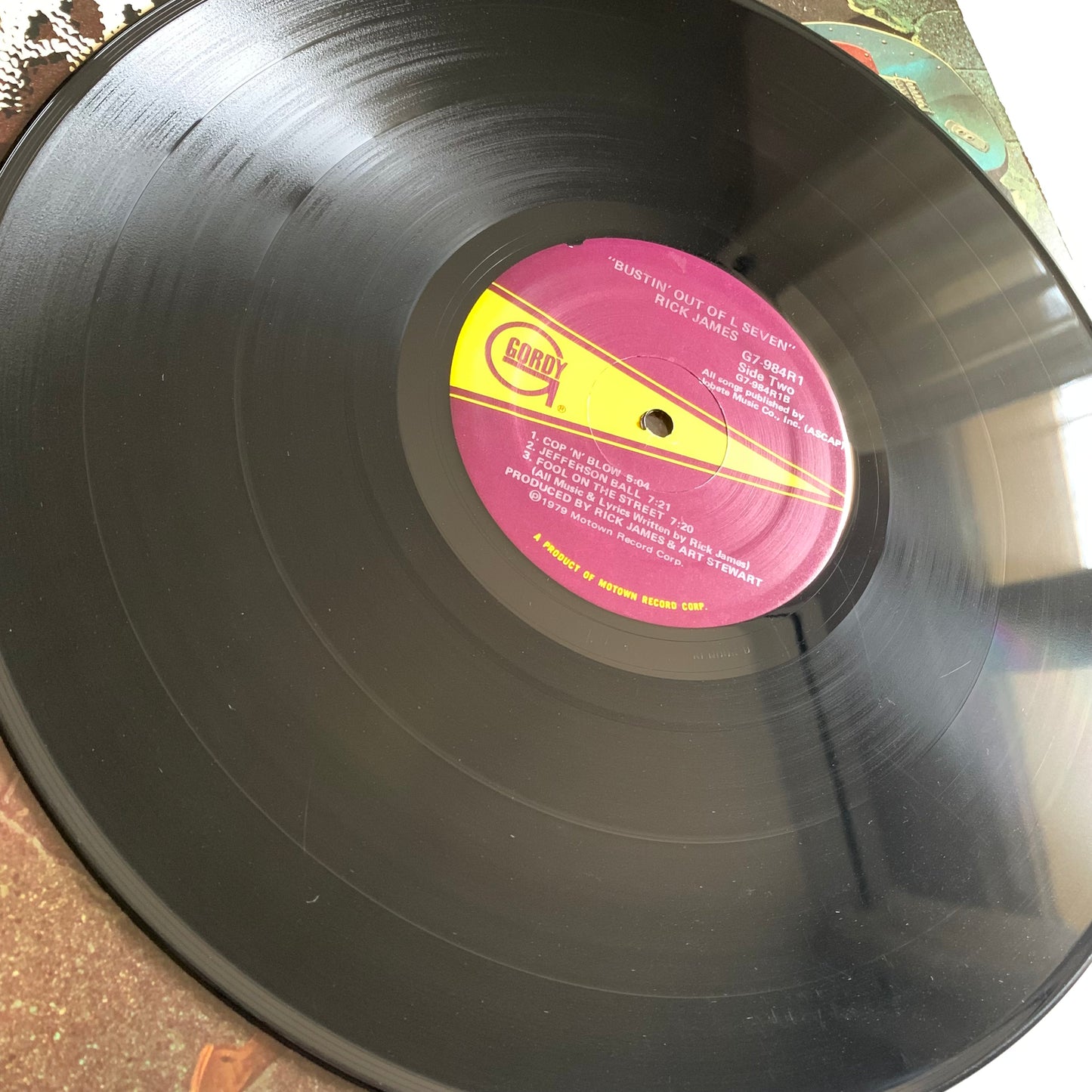 Rick James - Bustin' Out Of L Seven - LP 1979