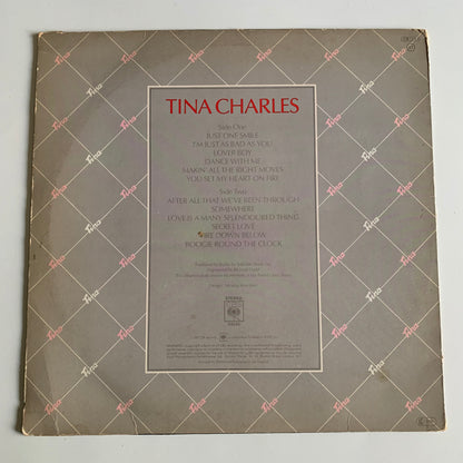 Tina Charles - Just One Smile - LP 1980