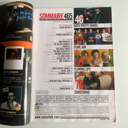 Magazine Rock & Folk - Nº465 Mai 2006