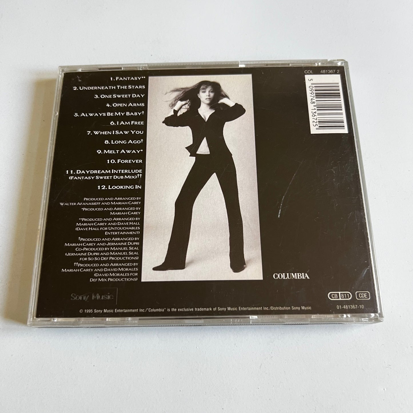 CD - Mariah Carey - Daydream - 1995