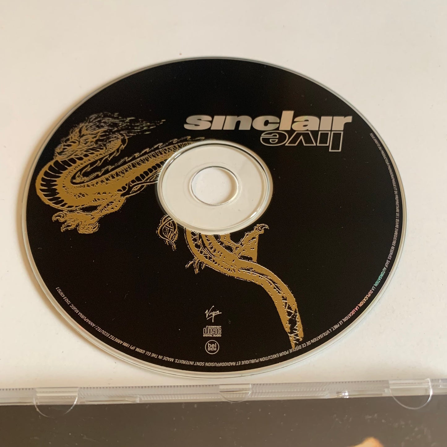 CD - Sinclair - Live - 1999