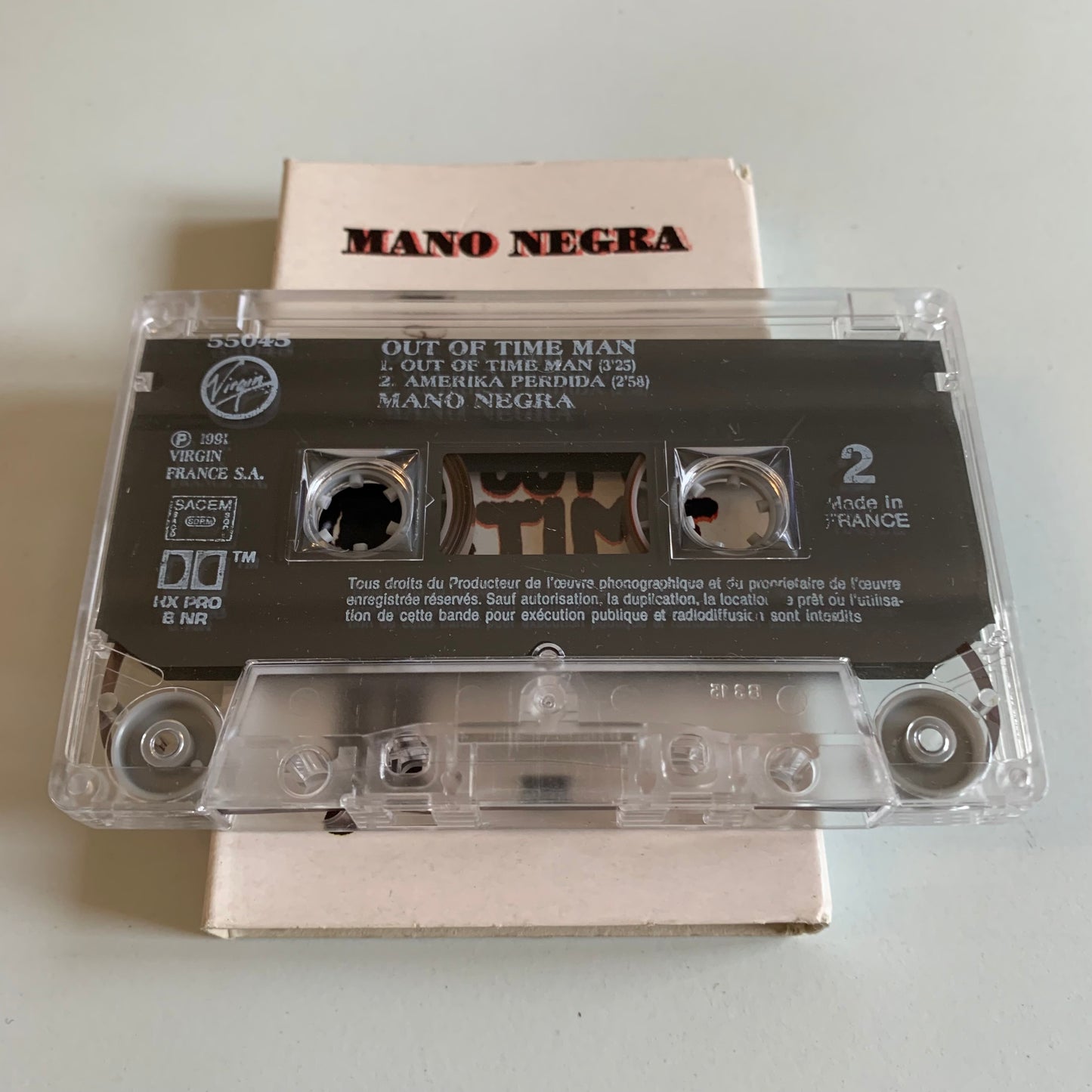 Mano Negra - Out Of Time Man - Single 1991 Occasion