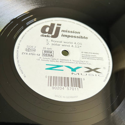 DJ Dado - Mission Impossible - Single 1996