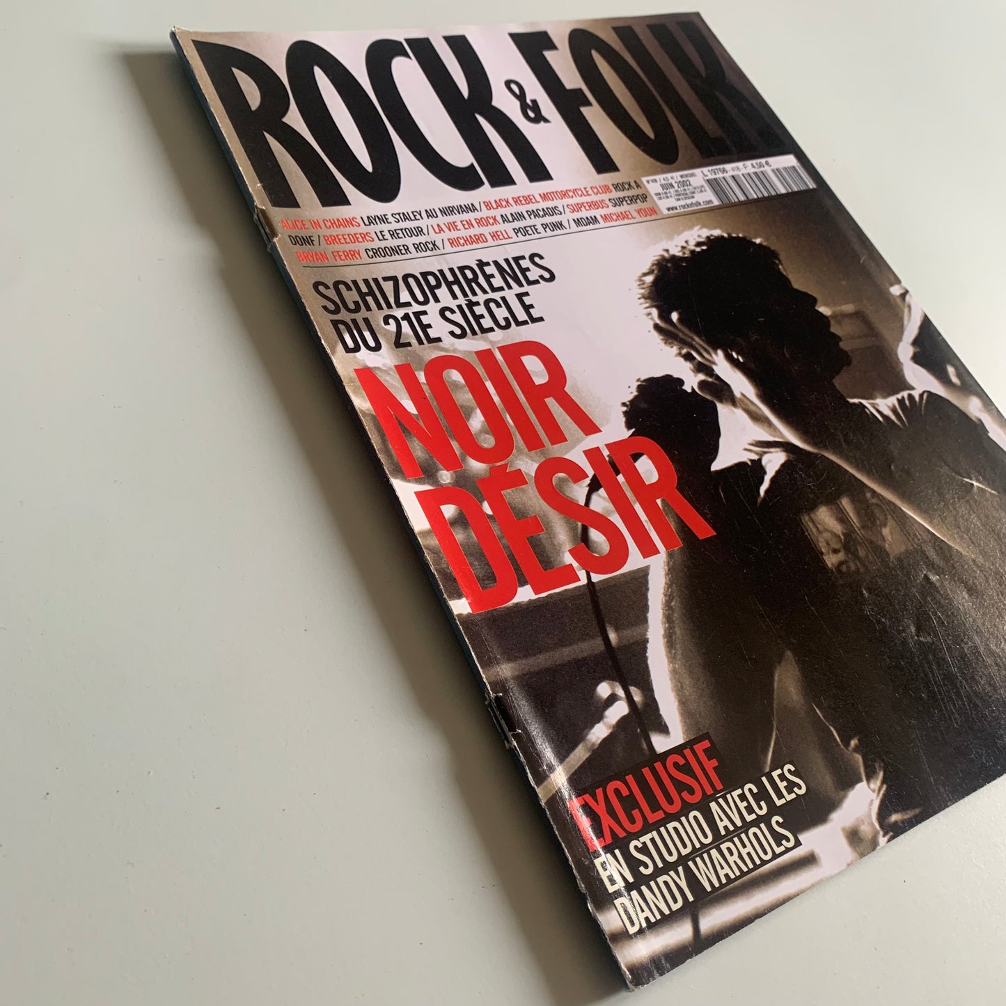 Magazine Rock & Folk - Nº418 Juin 2002