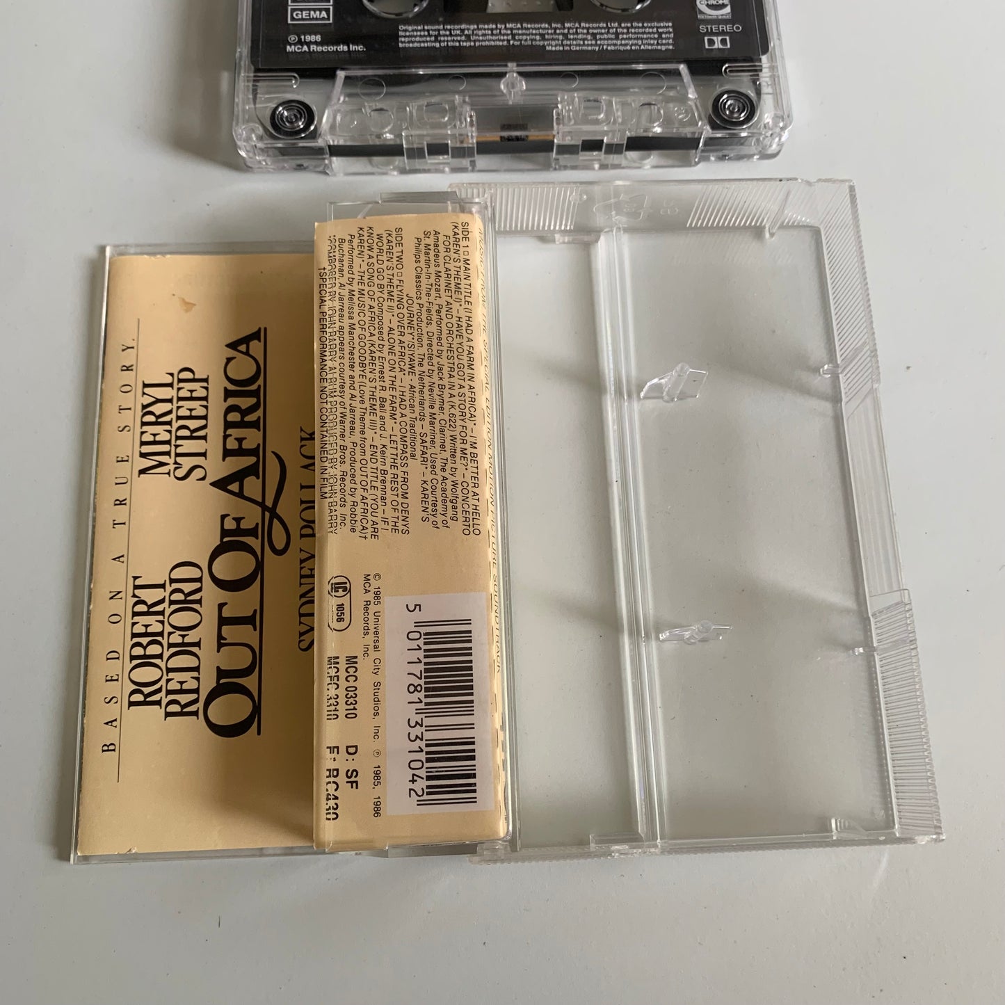 John Barry -  Out Of Africa (Music From The Motion Picture Soundtrack) - 1992 Occasion