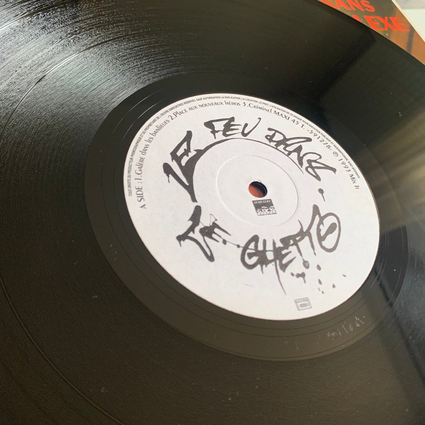 Timide Et Sans Complexe - Le Feu Dans Le Ghetto - Single 1993