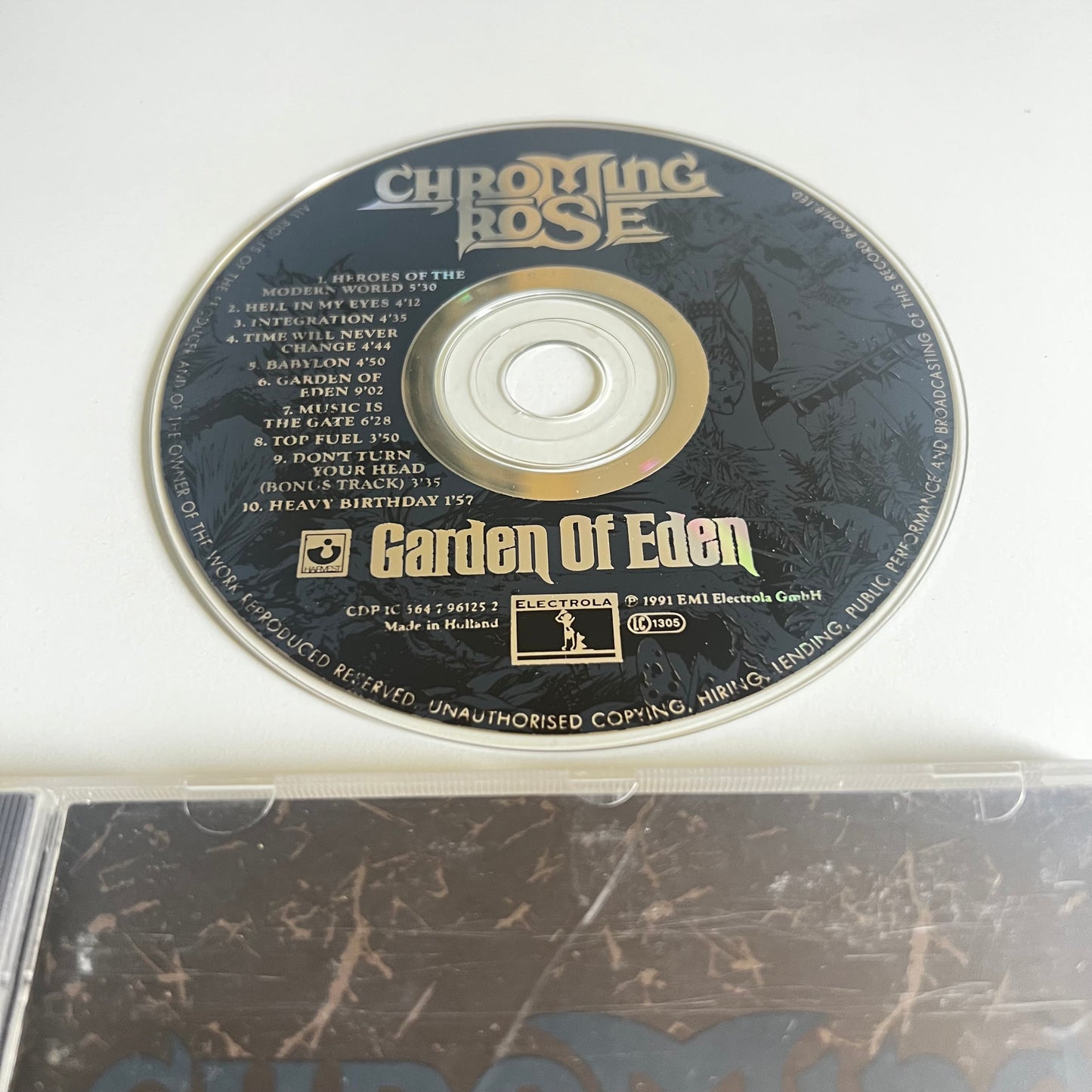 CD - Chroming Rose - Garden Of Eden - 1991