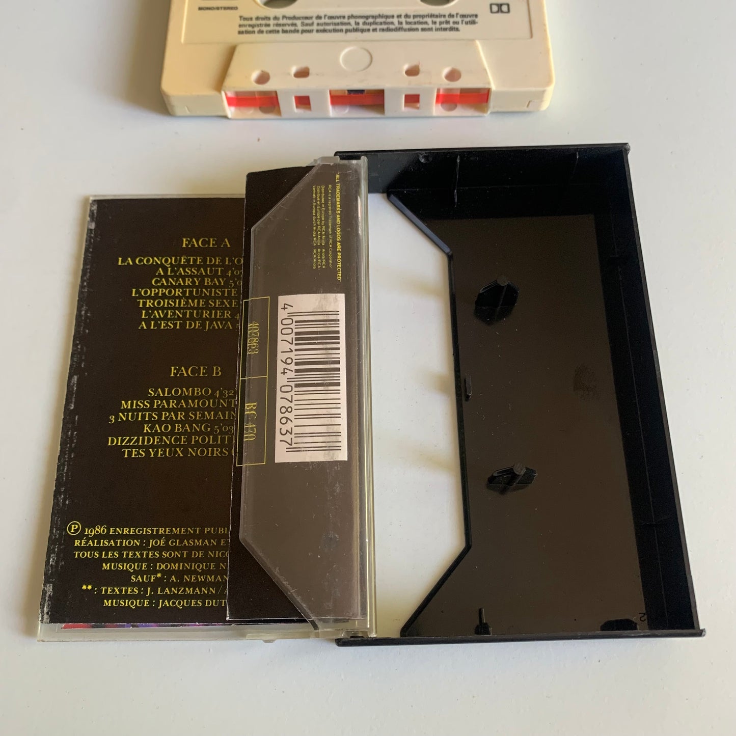 Indochine - Au Zenith - 1986 Occasion