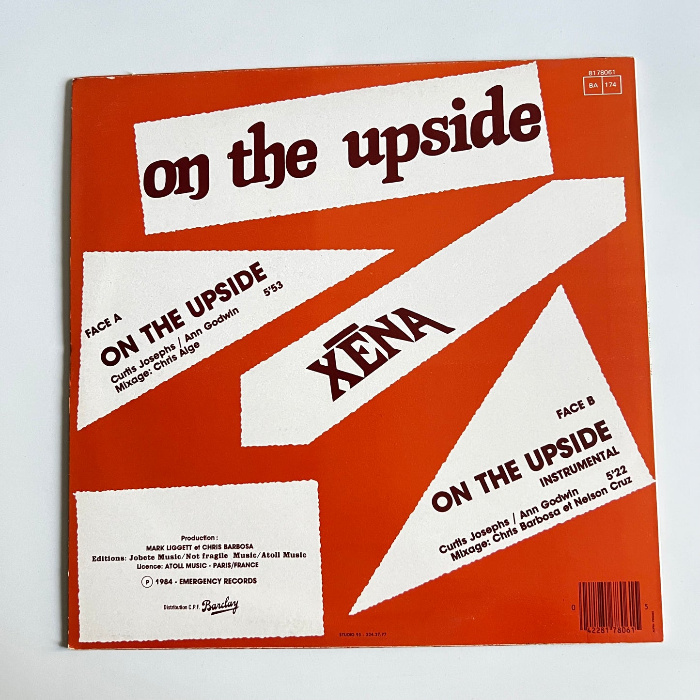 Xena - On The Upside - Maxi 1984
