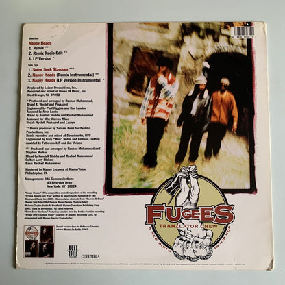 Fugees (Tranzlator Crew) - Nappy Heads - Single 1994